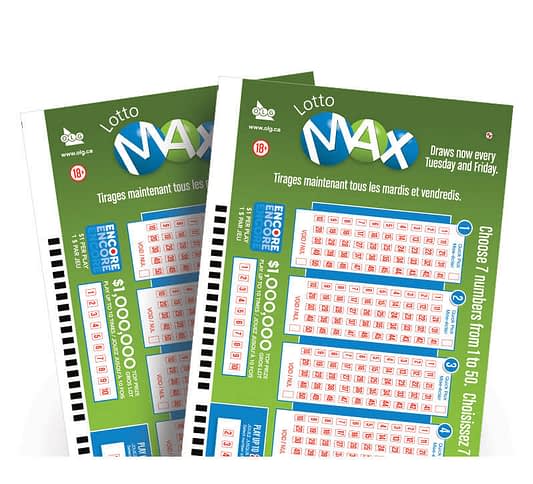 canada lottery - lotto max tickets